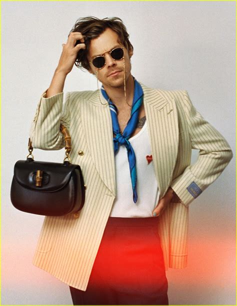 gucci ha ha harry styles|harry styles gucci campaign.